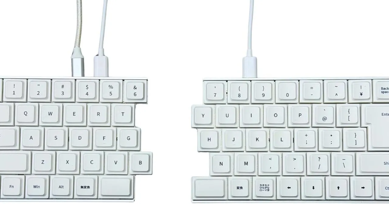 分割キーボードの導入イメージ