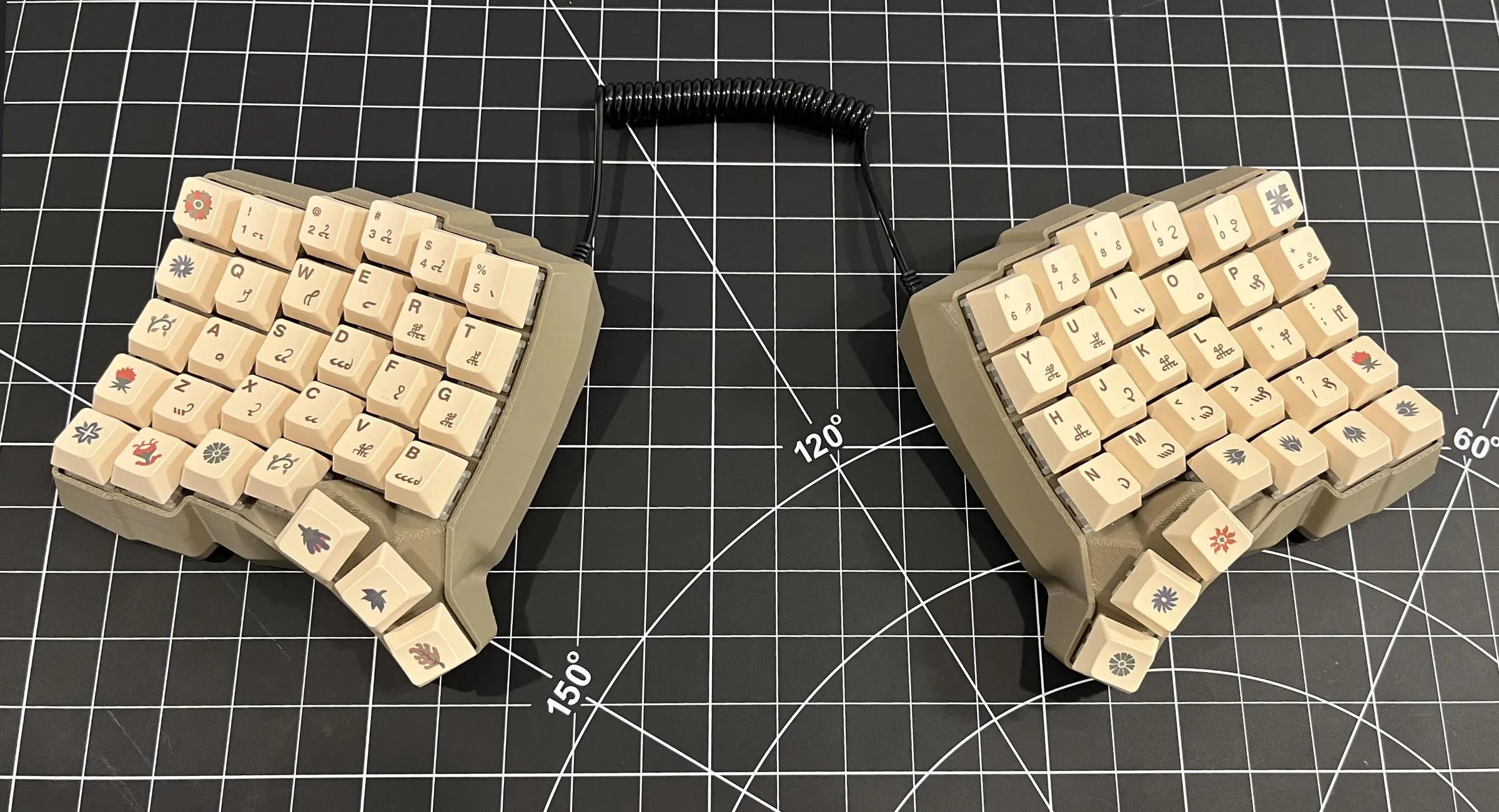 Reduced-height Dactyl Manuformの完成例