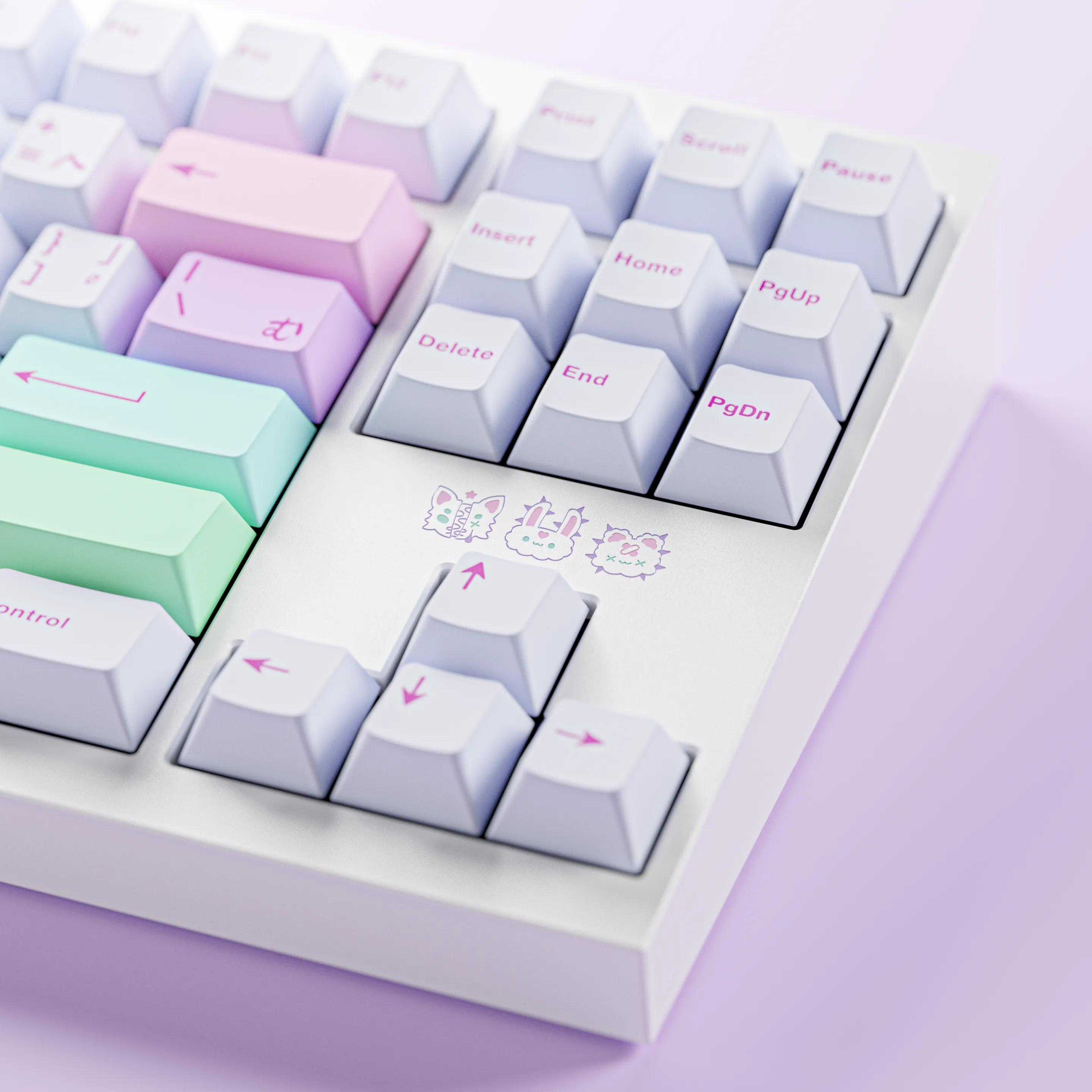 Tofu TKL x GMK Gurokawa Closeup