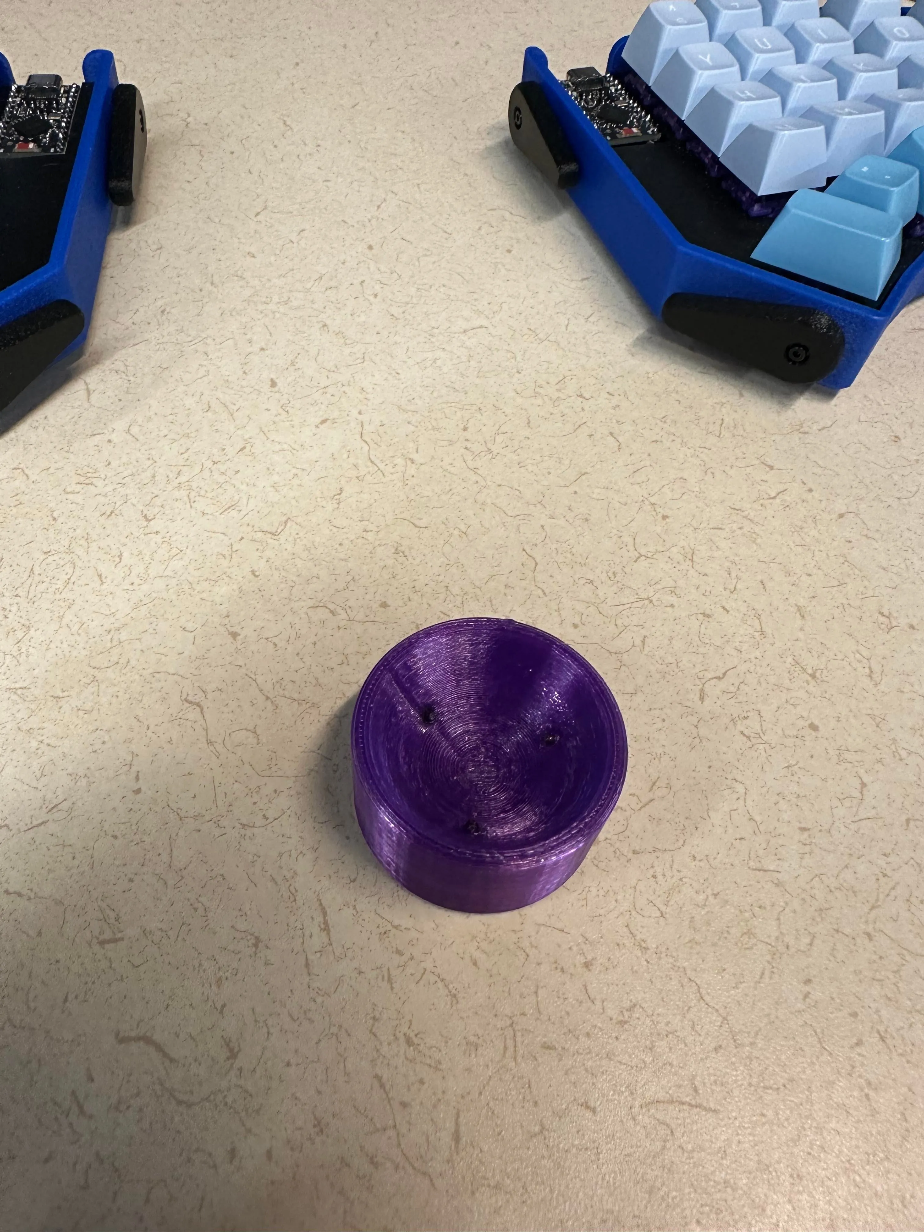 設計中のキーボード