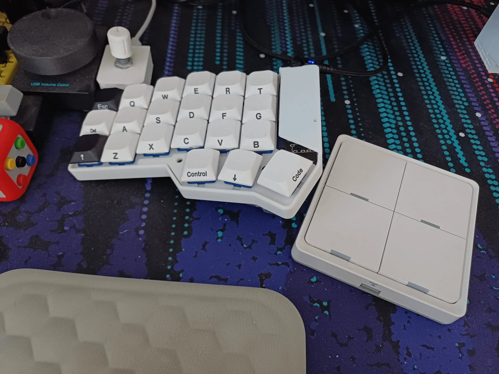 左手側キーボード