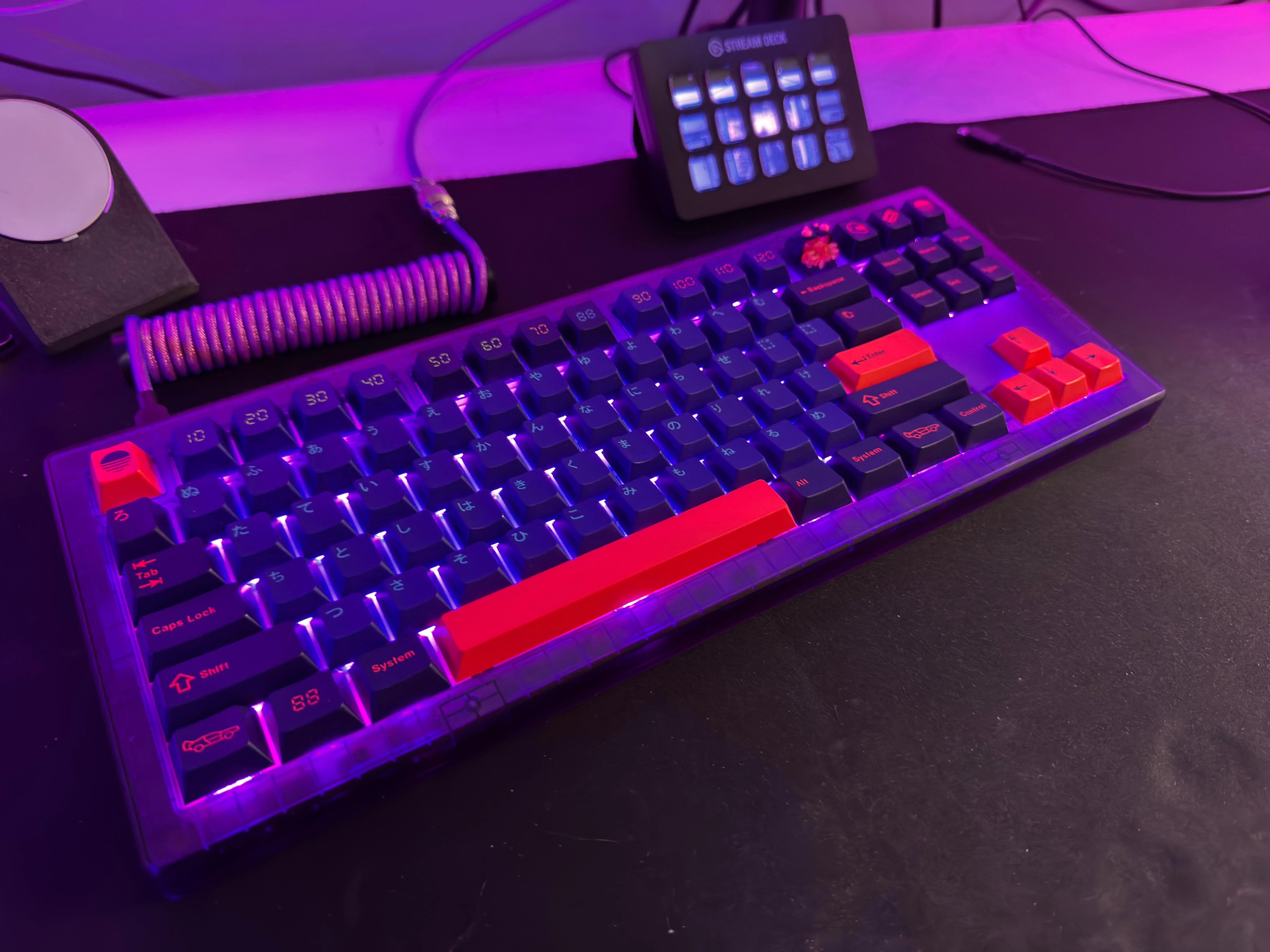 Drop CSTM80 with GMK Laser 3
