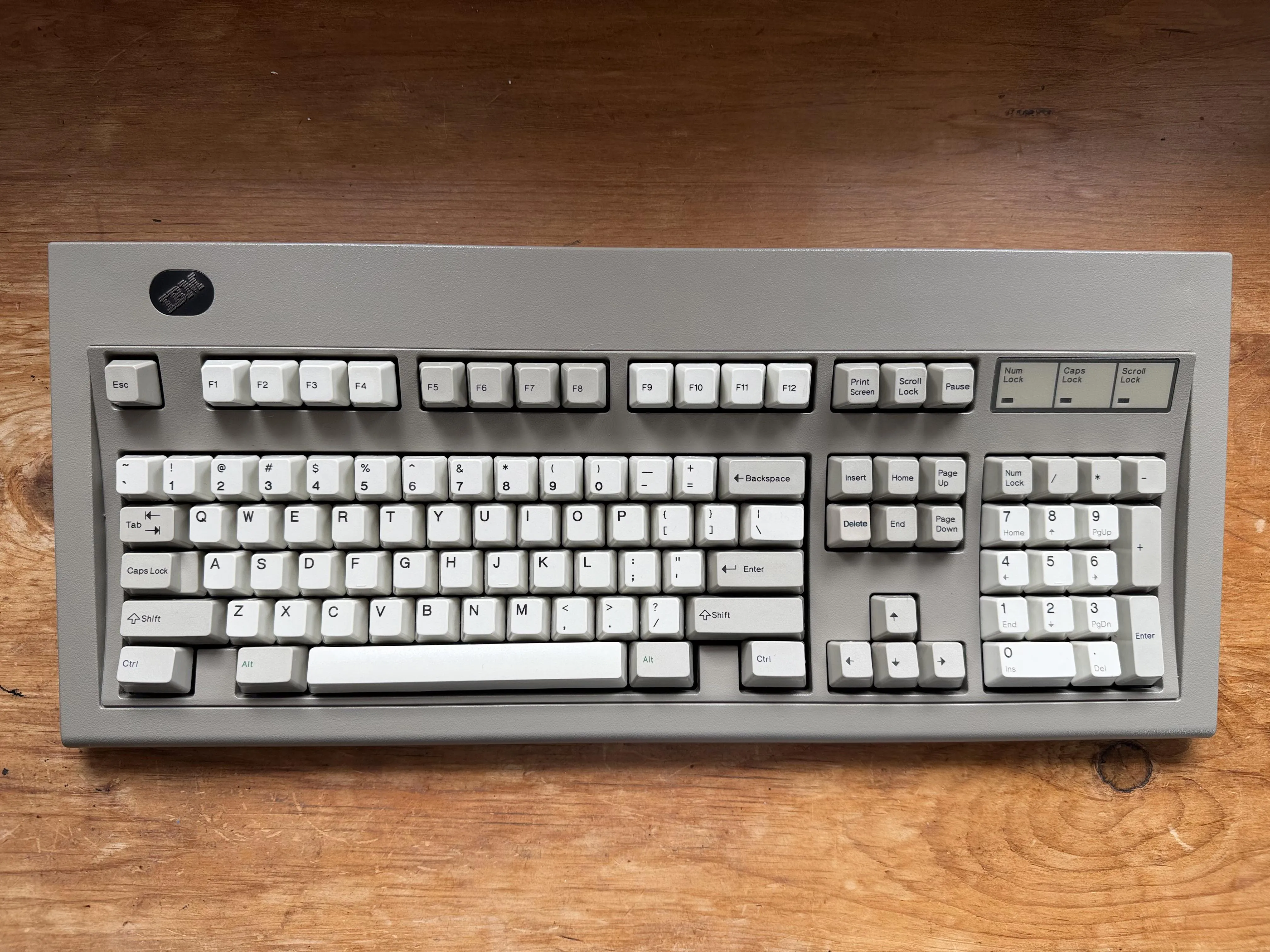 清掃後のIBM Model M