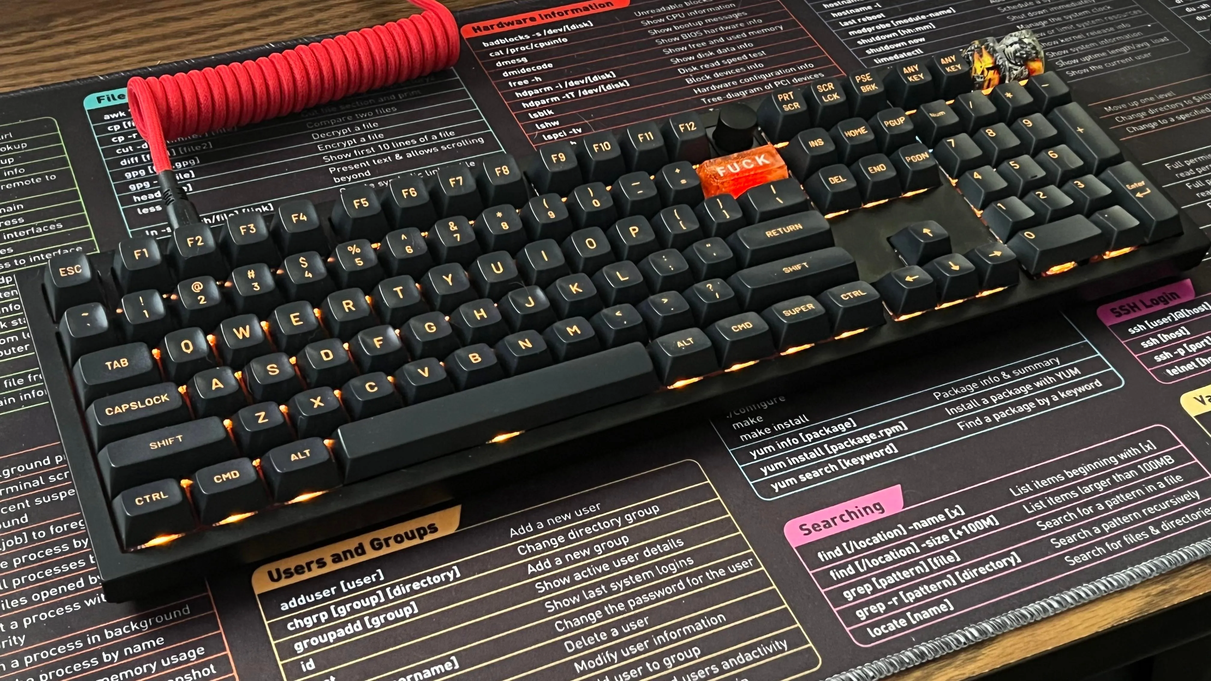 キーボードのアップ写真