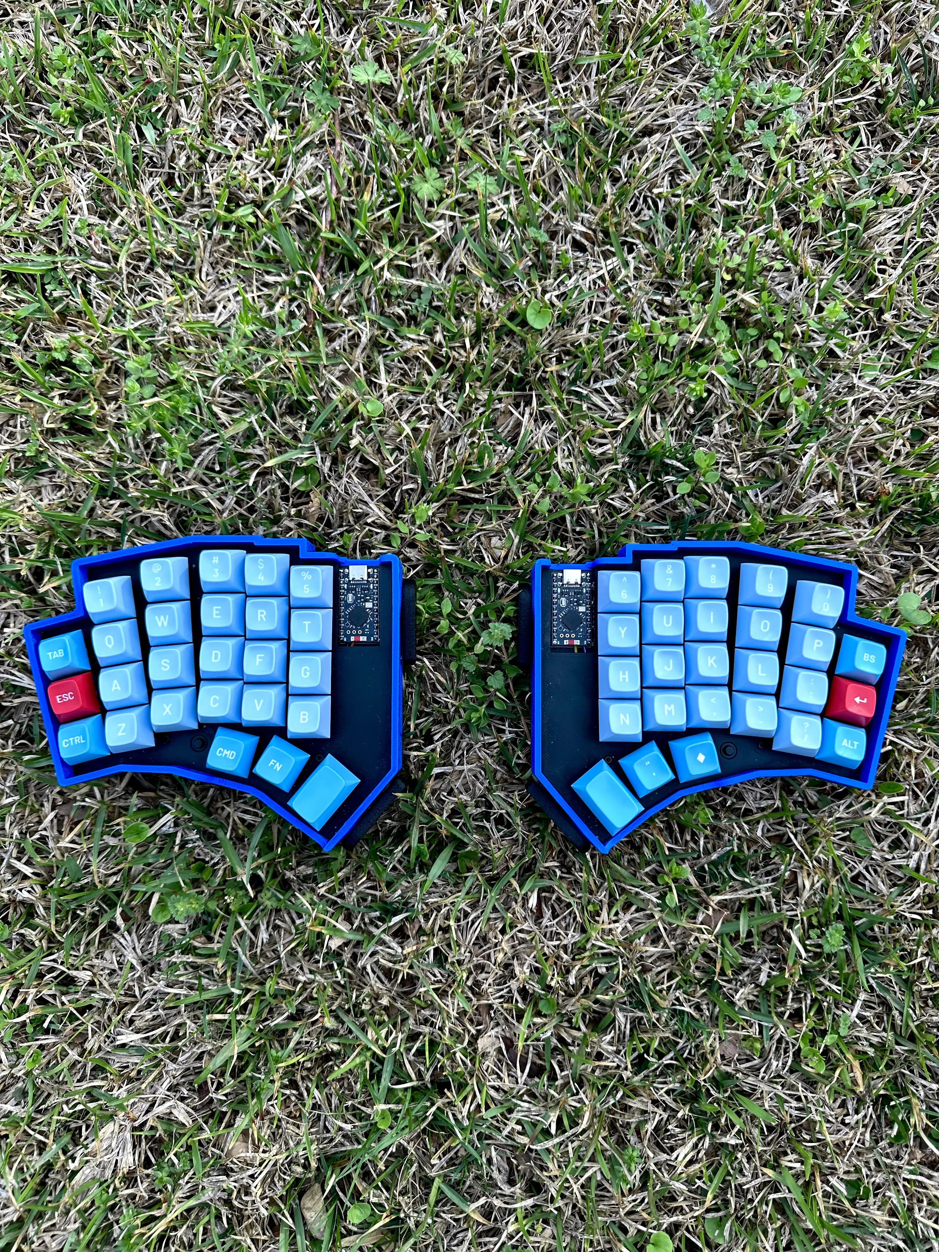 Drop MT3 Fairlane Orthoを装着したNDKeebs Phanny