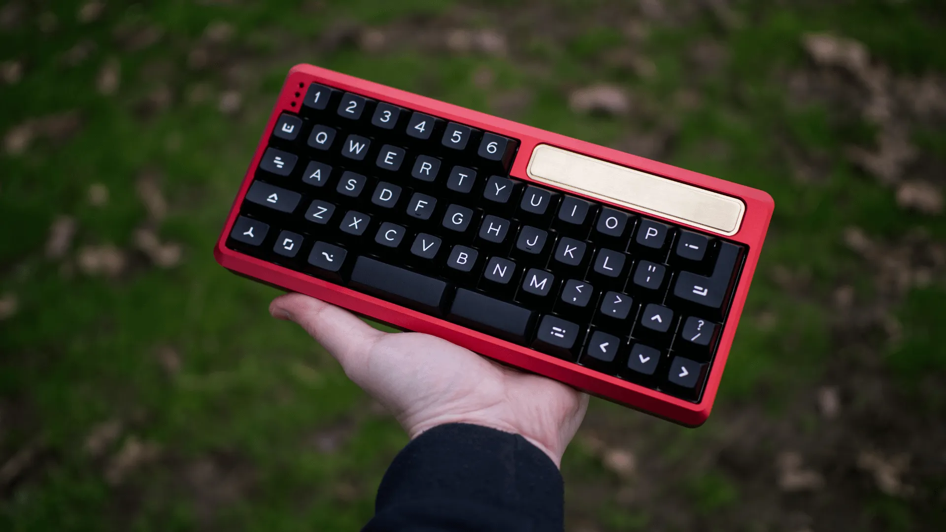 タイピングエリアの接写