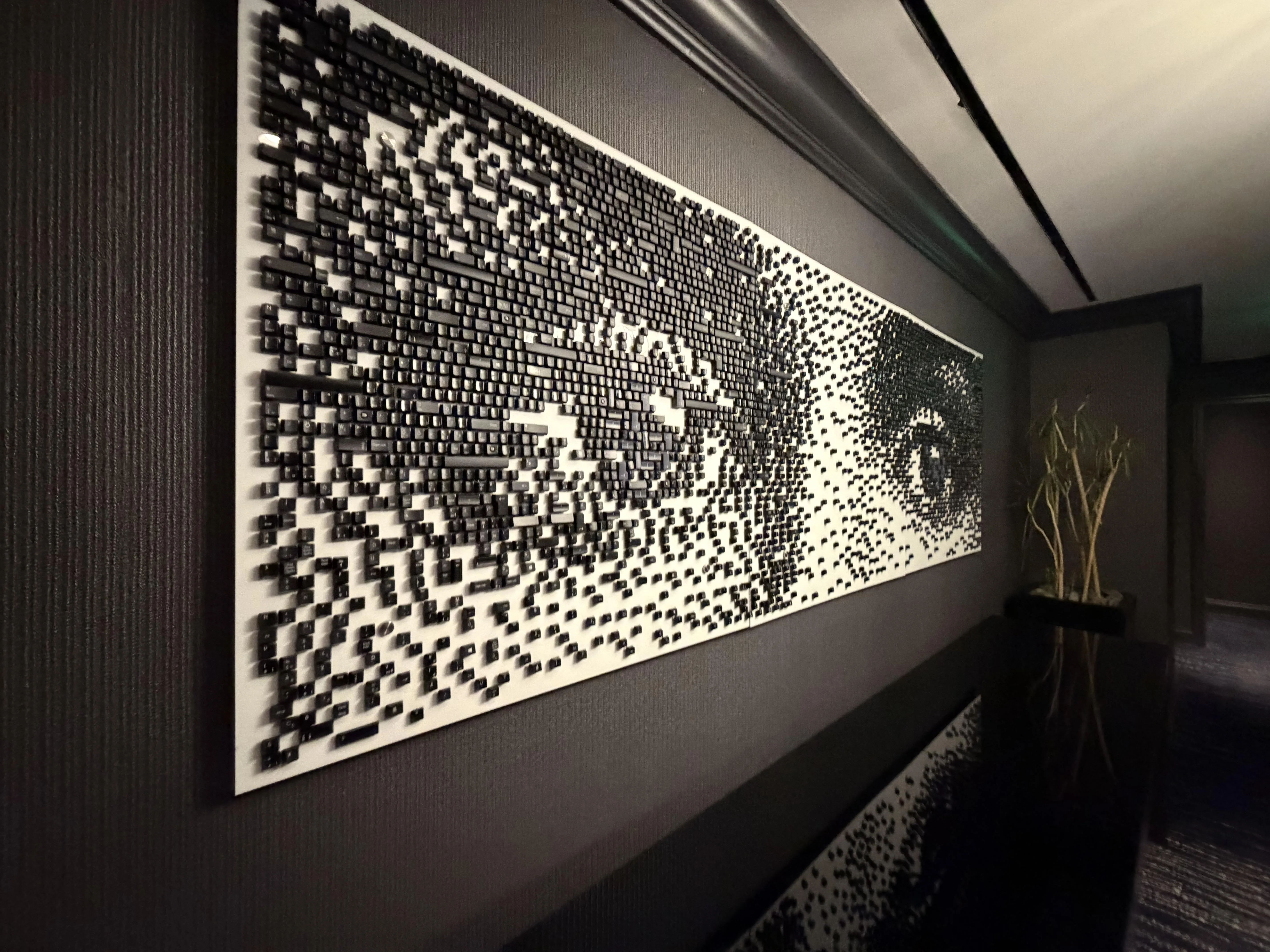 チェリープロファイル・キーキャップを使用したピクセルアート