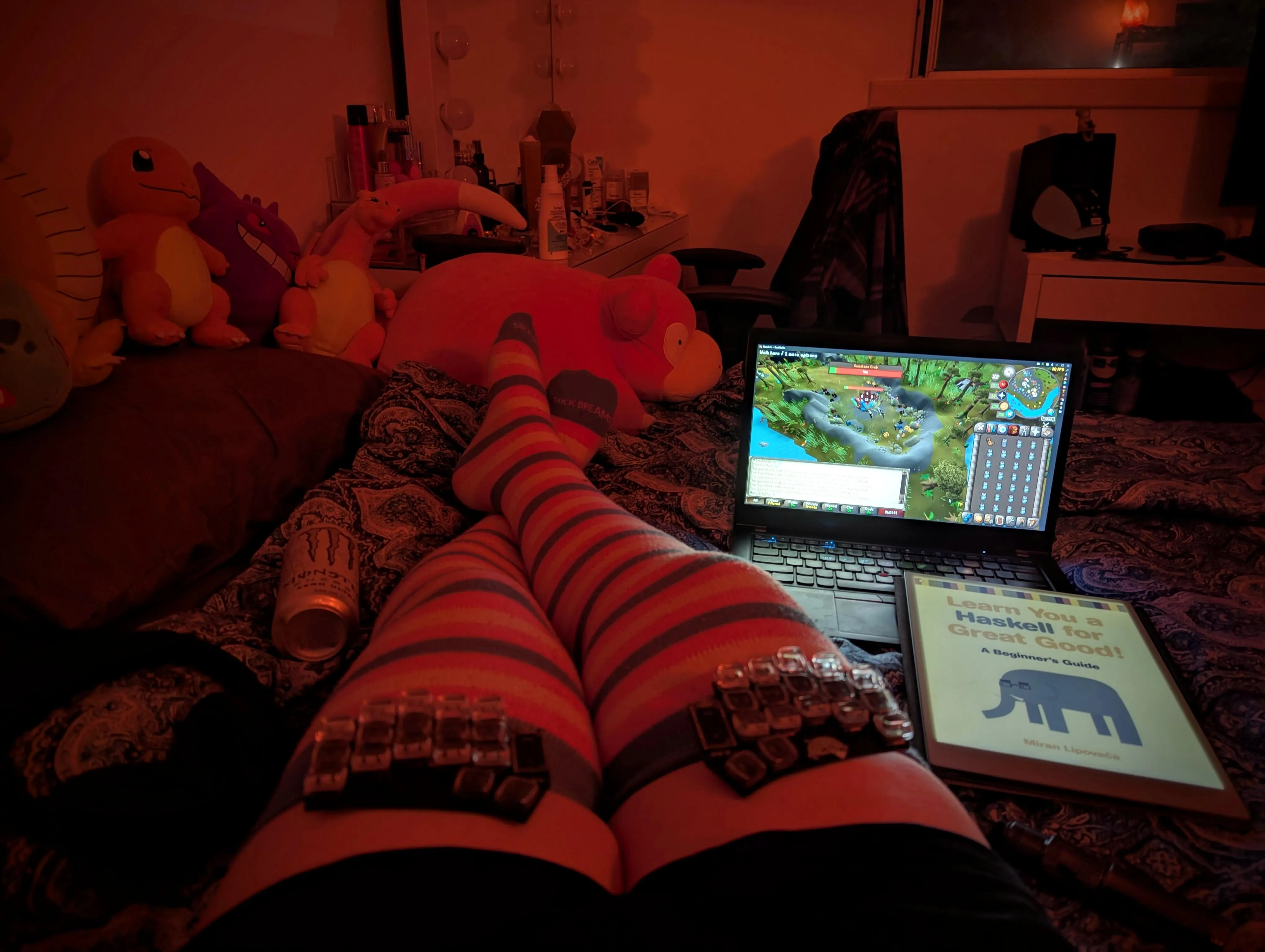 Ferris Sweepのビルド画像