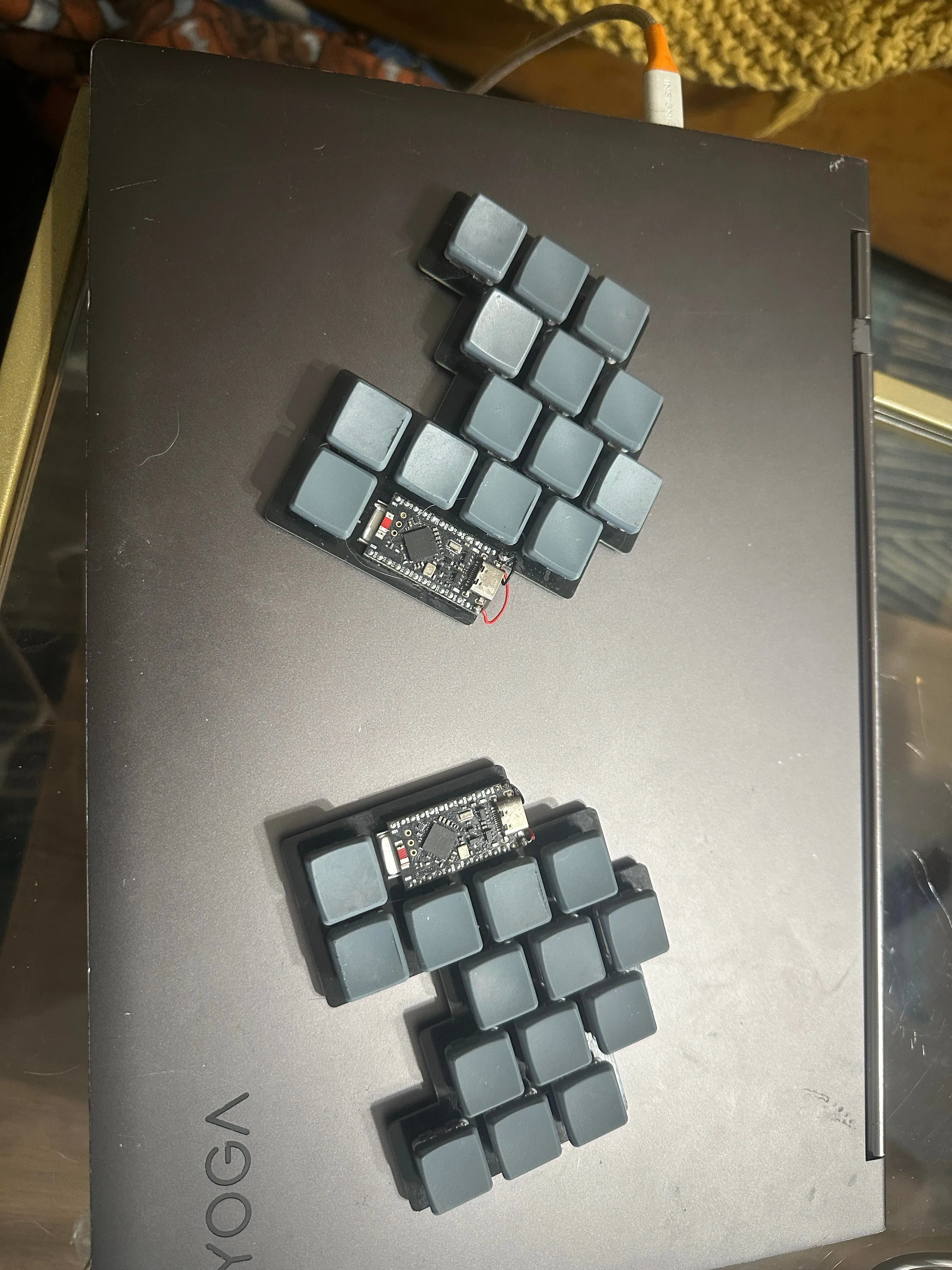 The Roo キーボードの全体像